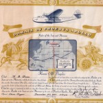 Harry Olson's PAA certificate, 12/4/41