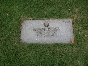 O. A. Kelso grave