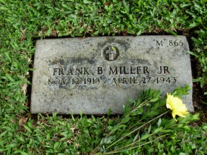 F. B. Miller grave